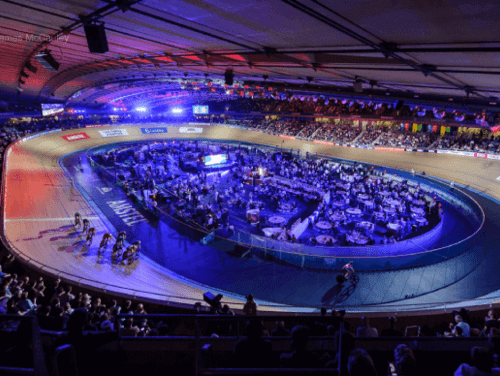 An event at the Lee Valley VeloPark