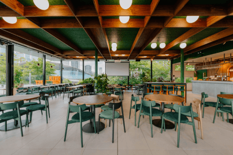 Riverside East London, Scenic Dining | Queen Elizabeth Olympic Park
