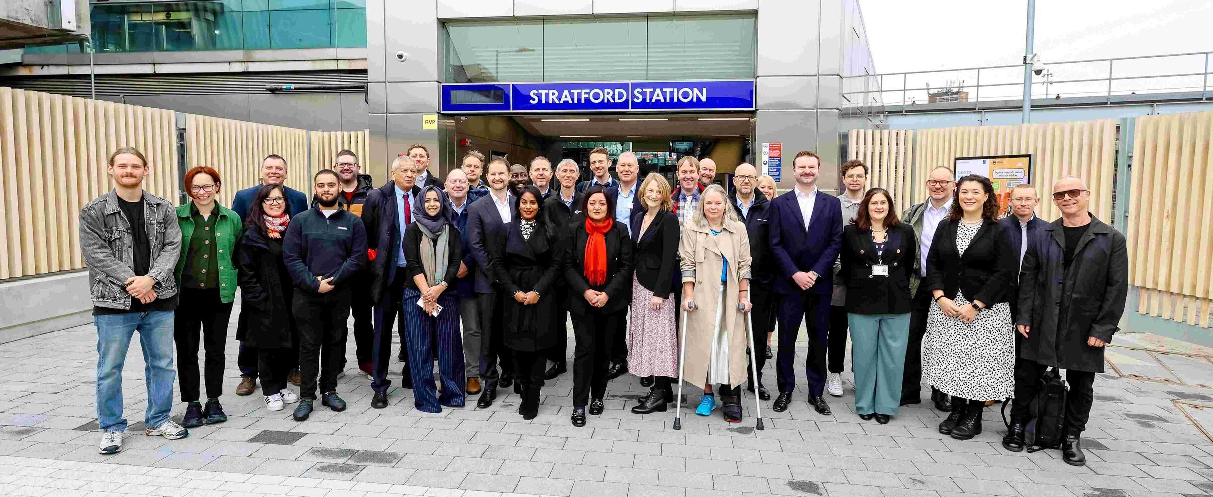 Project partners celebrate official opening of Carpenters Entrance