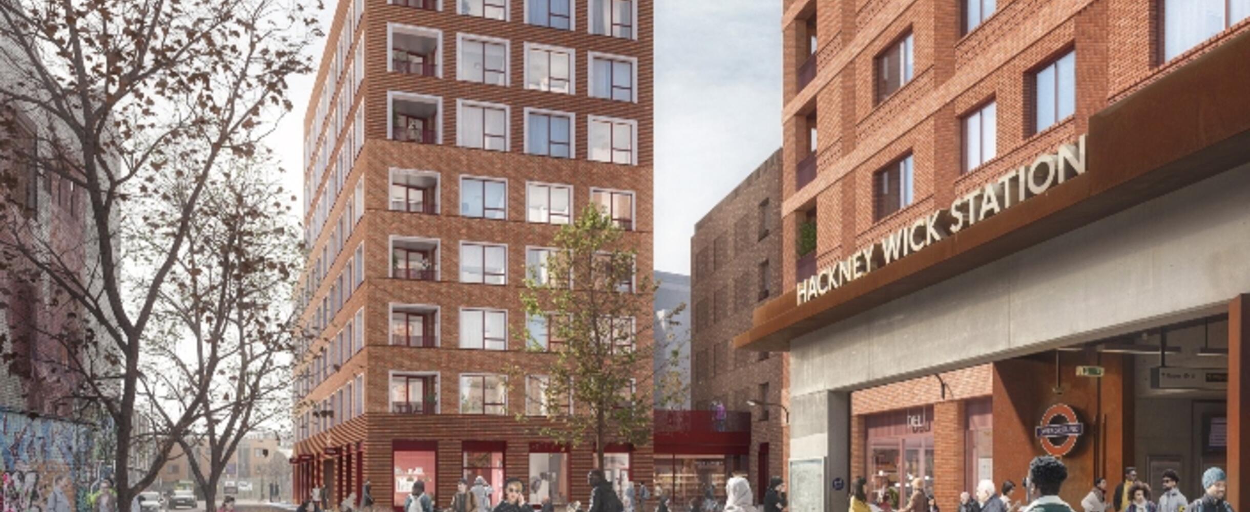 View towards K2N from Station Place