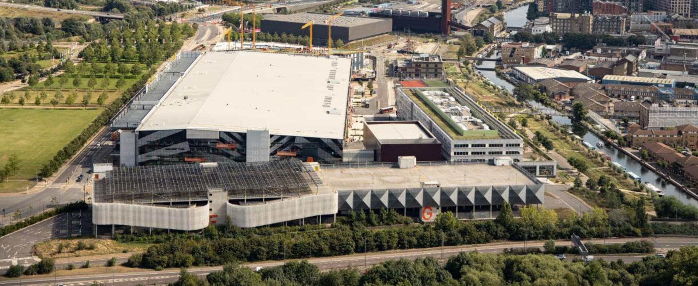 Our Multi-storey car park from above