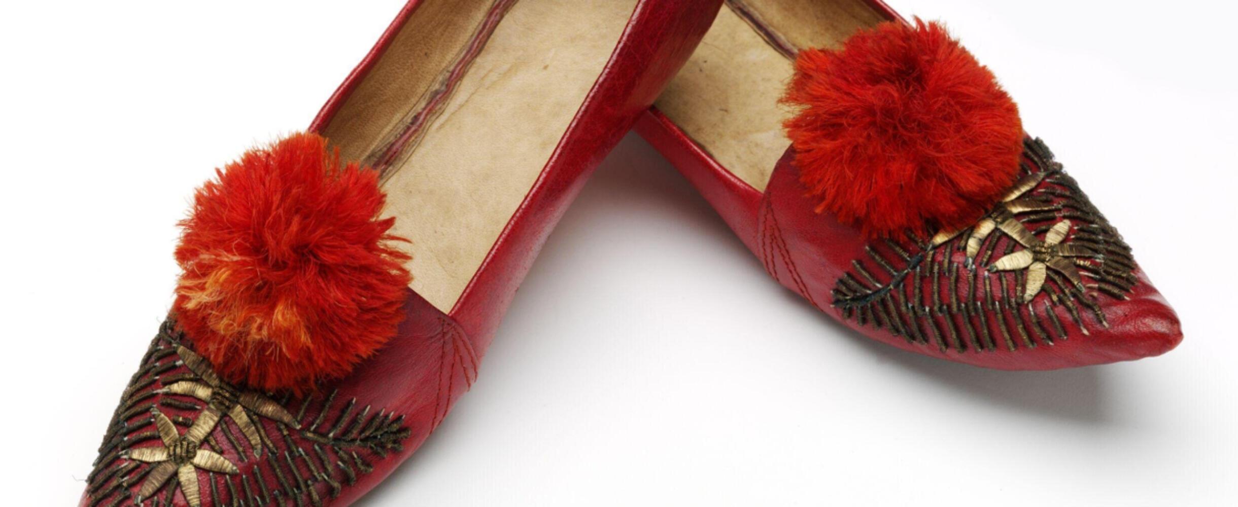 Pair of shoes; Museum number T.181&A-1912 © Victoria and Albert Museum, London