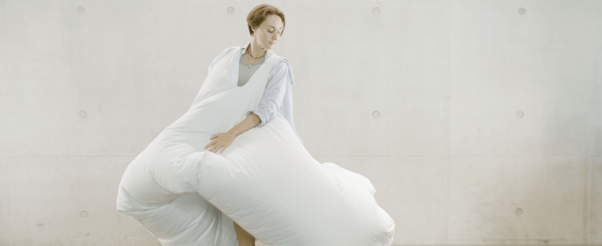 Photo credit - Alex Marshall, 2024 - Yunpei Li's Inflatable wearable heterotopia