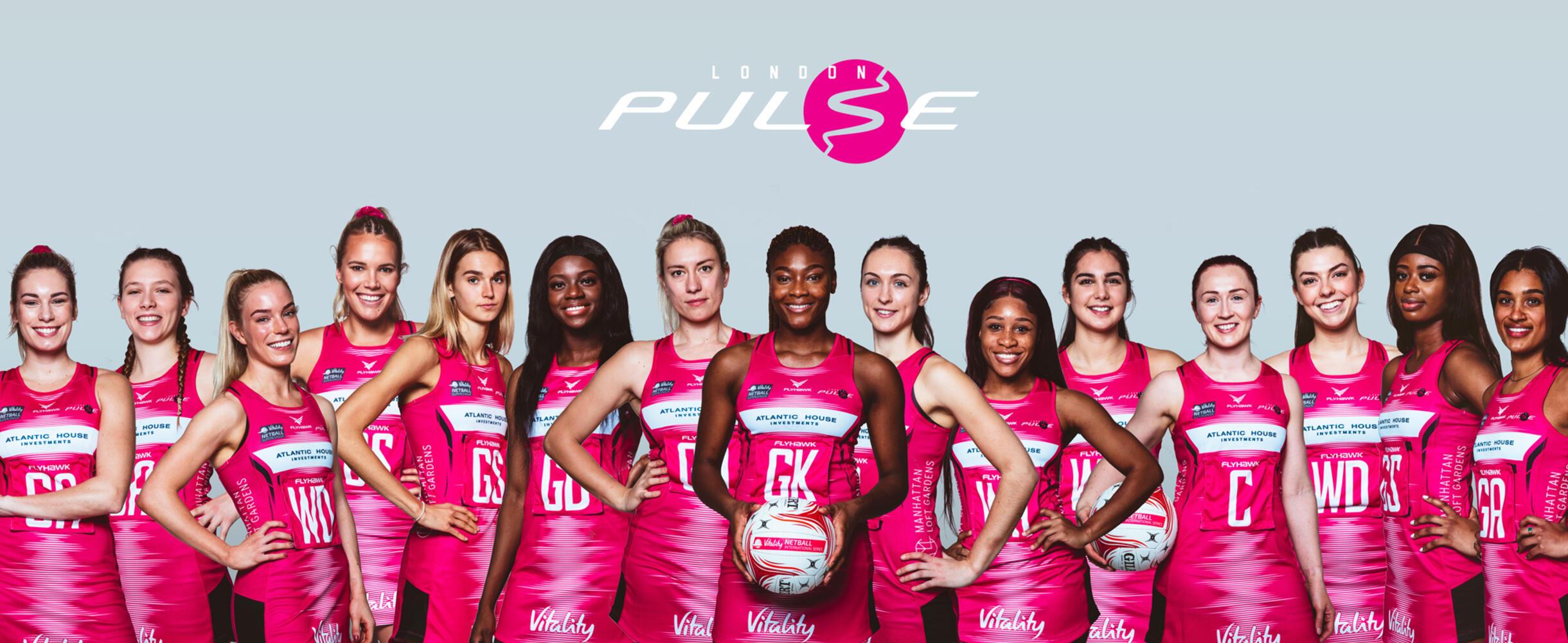 London Pulse Netball Squad 