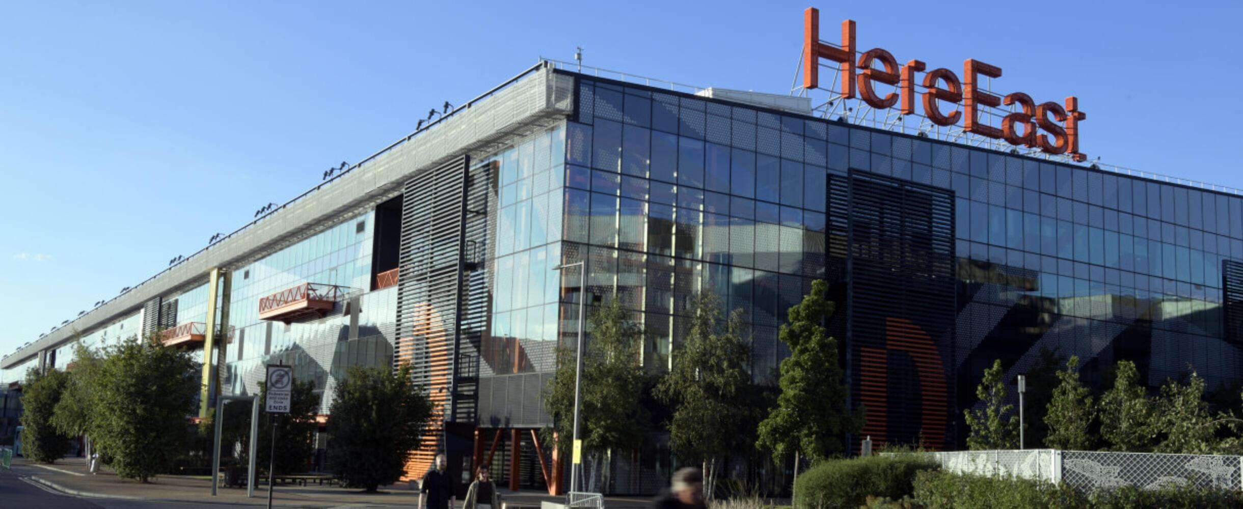 Here East external of the building