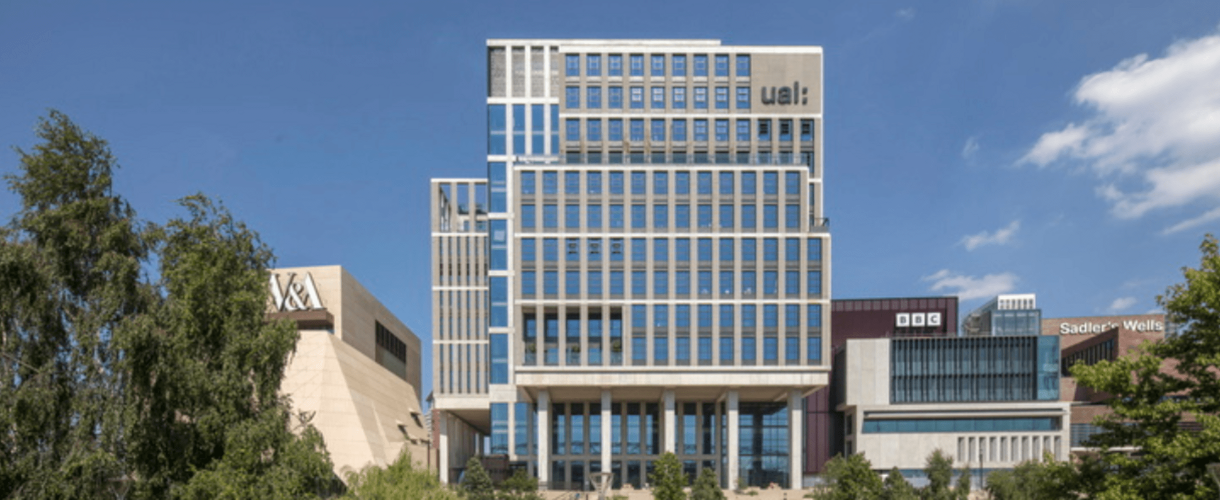 East Bank buildings on Queen Elizabeth Olympic Park