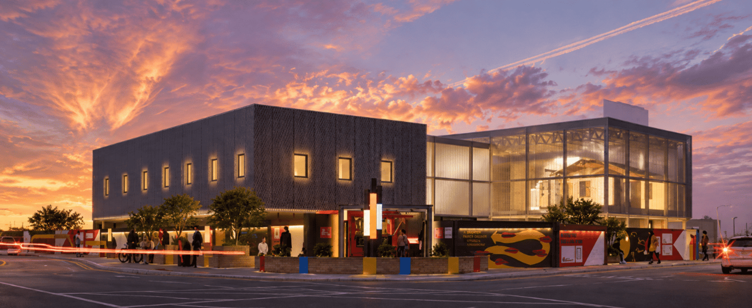 CGI of the Green Futures Hub proposal