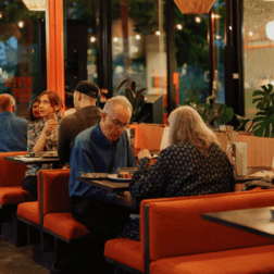 Photo of diners inside Riverside East