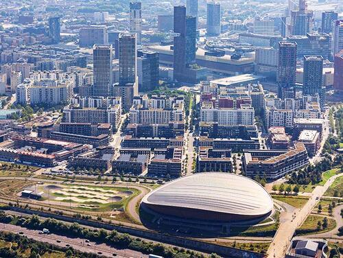 VeloPark Chobham Manor and East Village after construction complete