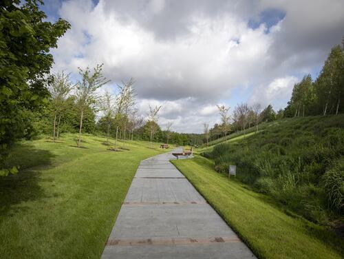 London Blossom Garden at Queen Elizabeth Olympic Park