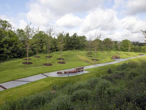 London Blossom Garden at Queen Elizabeth Olympic Park