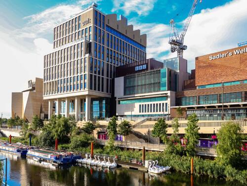 A photo of East Bank on Queen Elizabeth Olympic Park