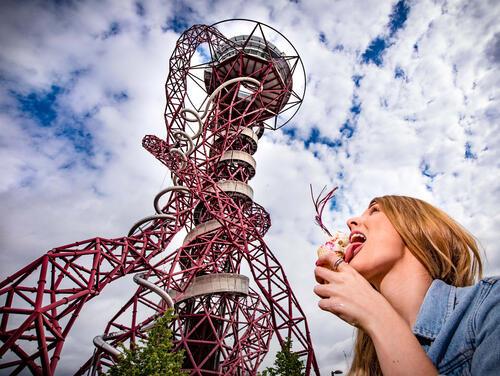 The Slide becomes the first attraction to offer visitors a sensory stimulating ice cream