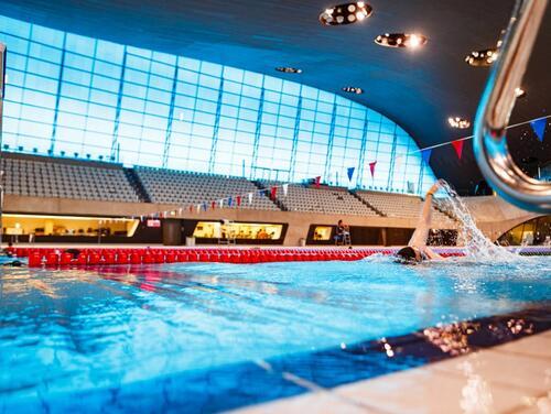 Poolside of London Aquatics center