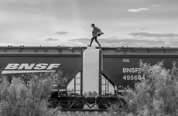 A man walks on top of a train. Credit Alejandro Cegarra_The New York Times_Bloomberg A man walks on top of a train. Credit Alejandro Cegarra_The New York Times_Bloomberg