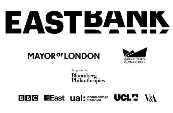 The logos of East Bank partners