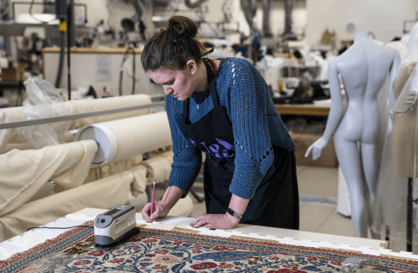Example of work to be undertaken by V&A’s specialists in the Conservation studios at V&A East Storehous Example of work to be undertaken by V&A’s specialists in the Conservation studios at V&A East Storehous