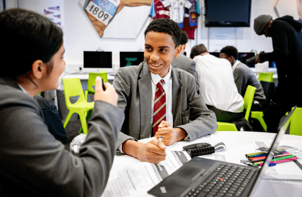 Students at East Careers Week