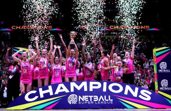 London Pulse champions of Netball Super League