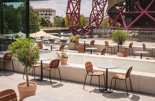 Photo of terrace at Riverside East