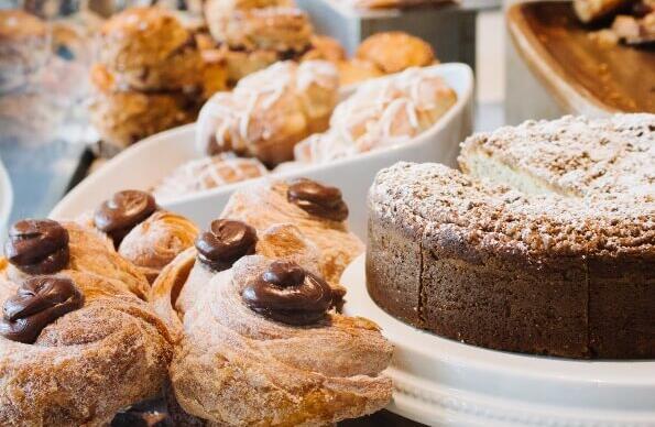 An assortment of sweet pastries An assortment of sweet pastries
