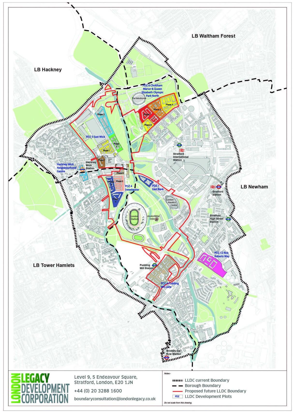 Reduced area approved via Mayoral decision (MD3202)