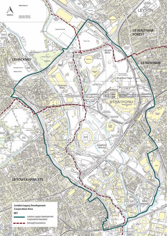 Area Boundary map Area Boundary map