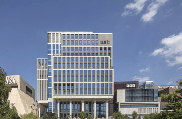 East Bank buildings on Queen Elizabeth Olympic Park