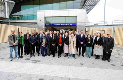 Project partners celebrate official opening of Carpenters Entrance