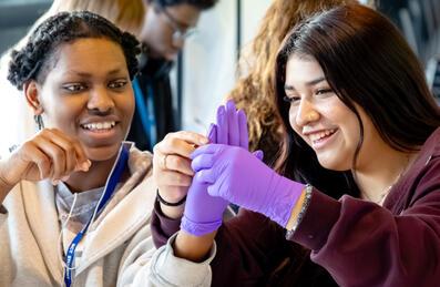 East Careers Week students 