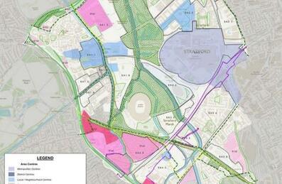 Map of the Legacy Communities Scheme masterplan