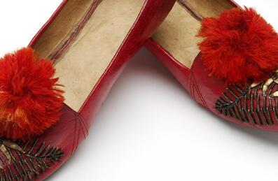 Pair of shoes; Museum number T.181&A-1912 © Victoria and Albert Museum, London