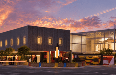 CGI of the Green Futures Hub proposal