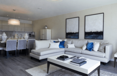 Photo of a living room