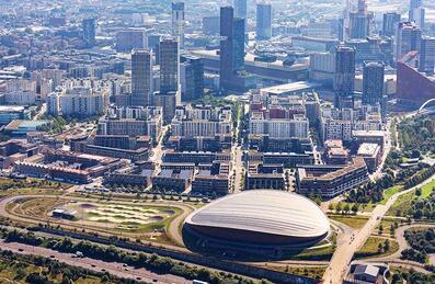VeloPark Chobham Manor and East Village after construction complete