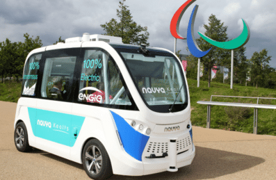 Smart Mobility Vehicle on the Park