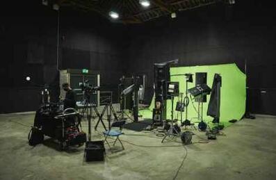 Production equipment at 3 Mills Studio
