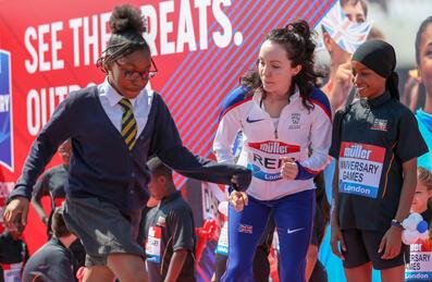 Festival of Athletics children