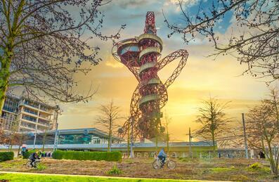 ArcelorMittal Orbit in Winter