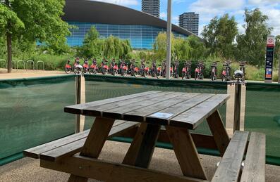 The Last Drop terrace