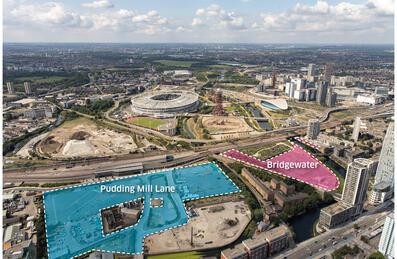 Pudding Mill Lane and Sweetwater